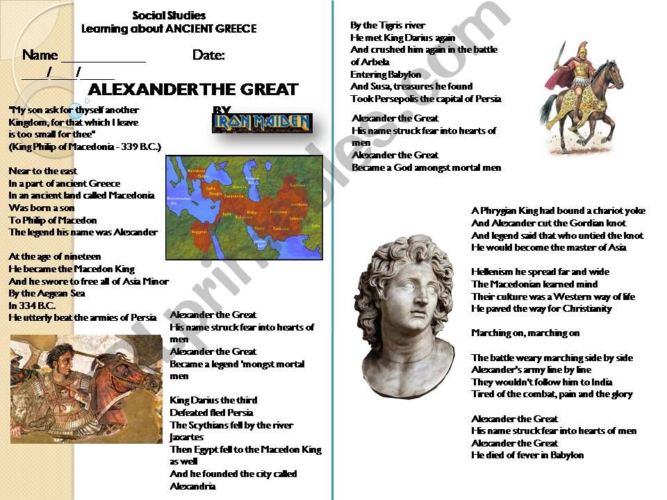 Alexander the Great powerpoint