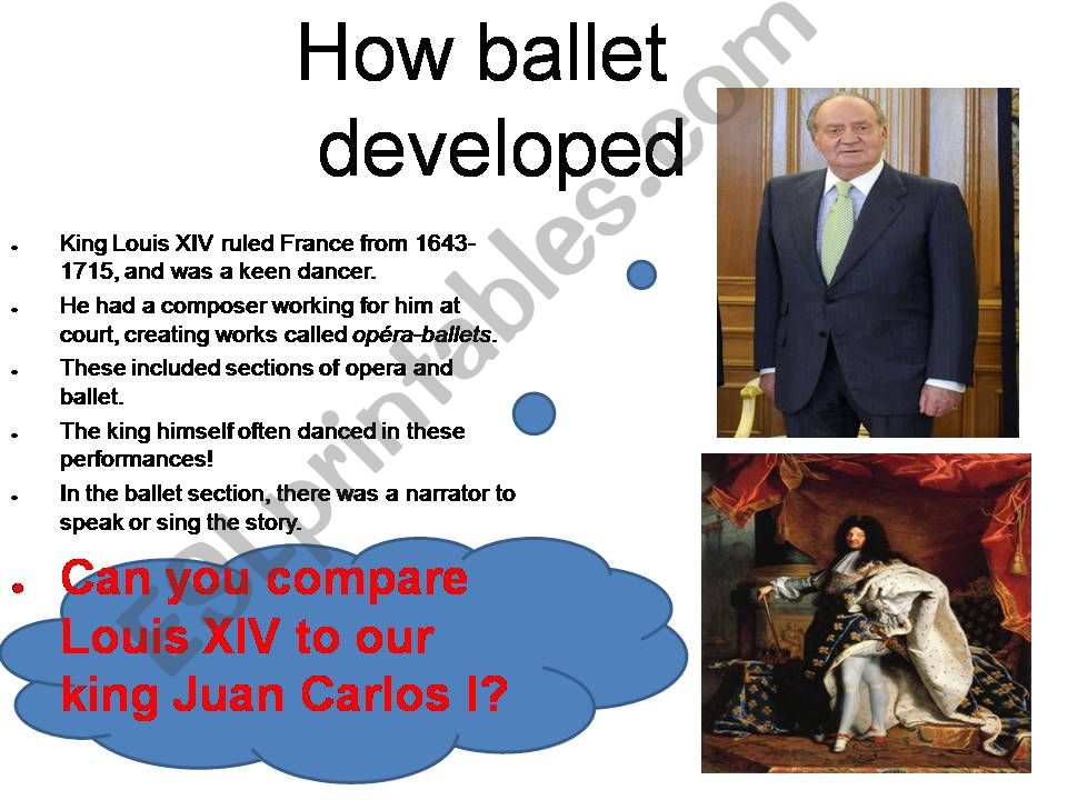 Ballet 4 powerpoint