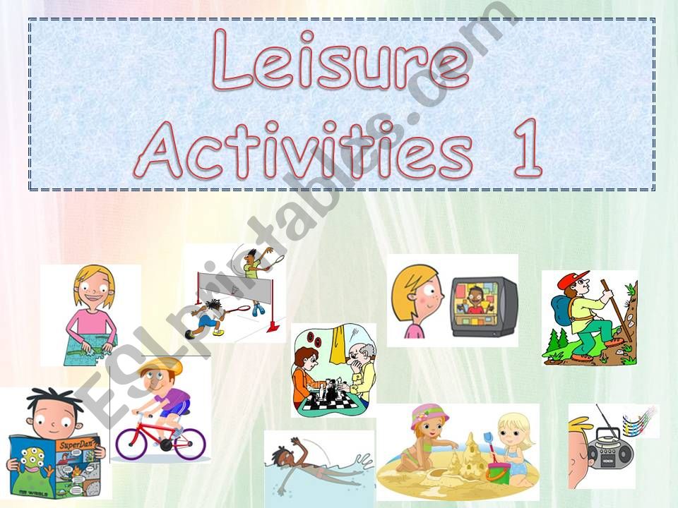 Leisure Activities (2) powerpoint