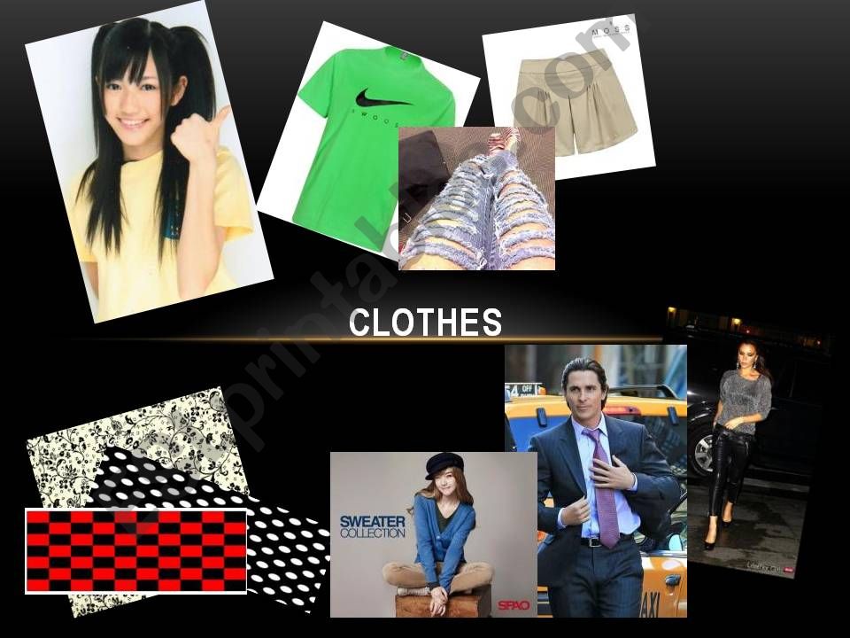 Clothes Part 1 powerpoint