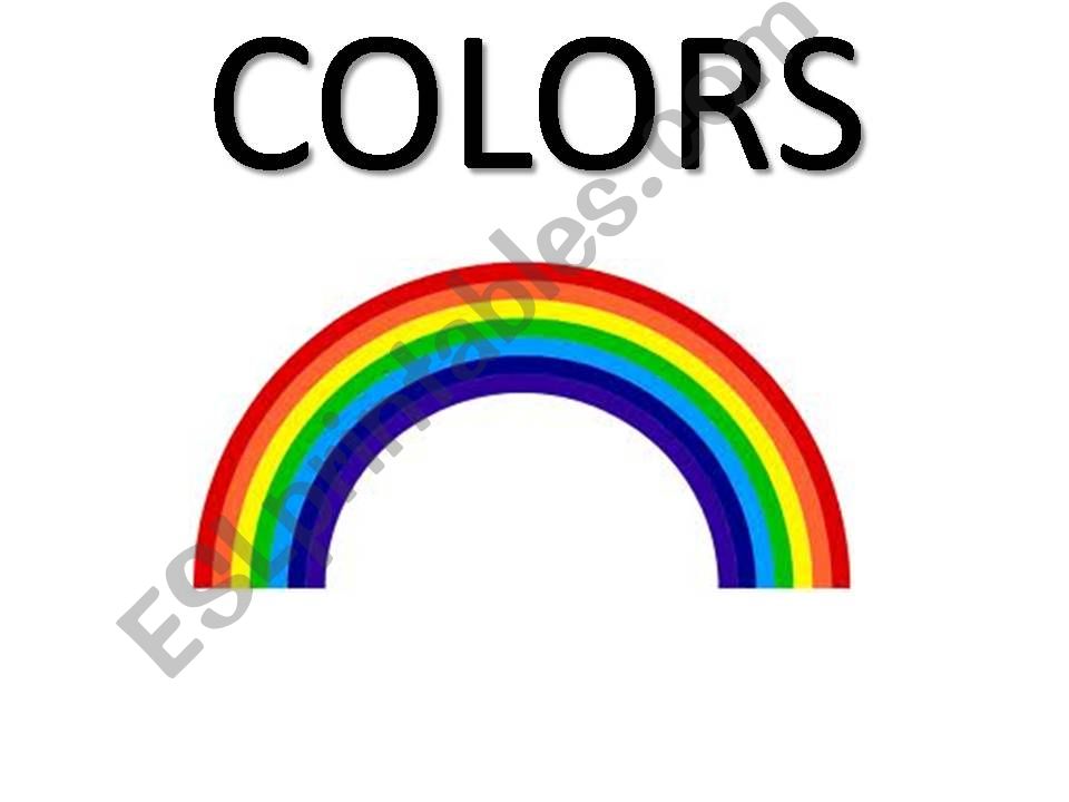 Colors presentation powerpoint
