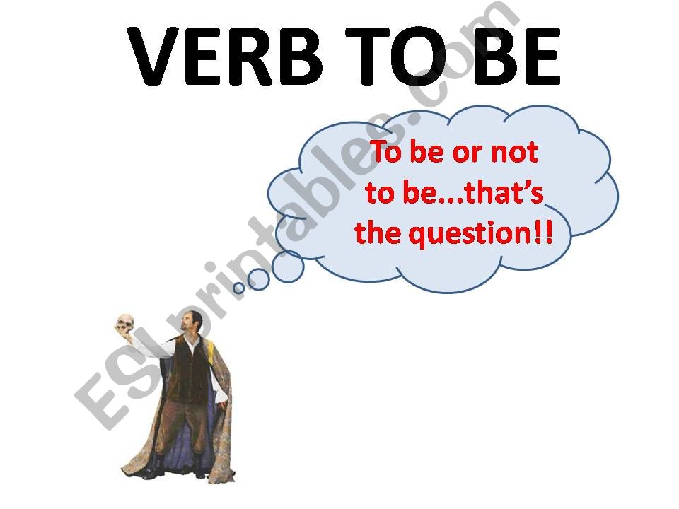Verb to Be Rules powerpoint