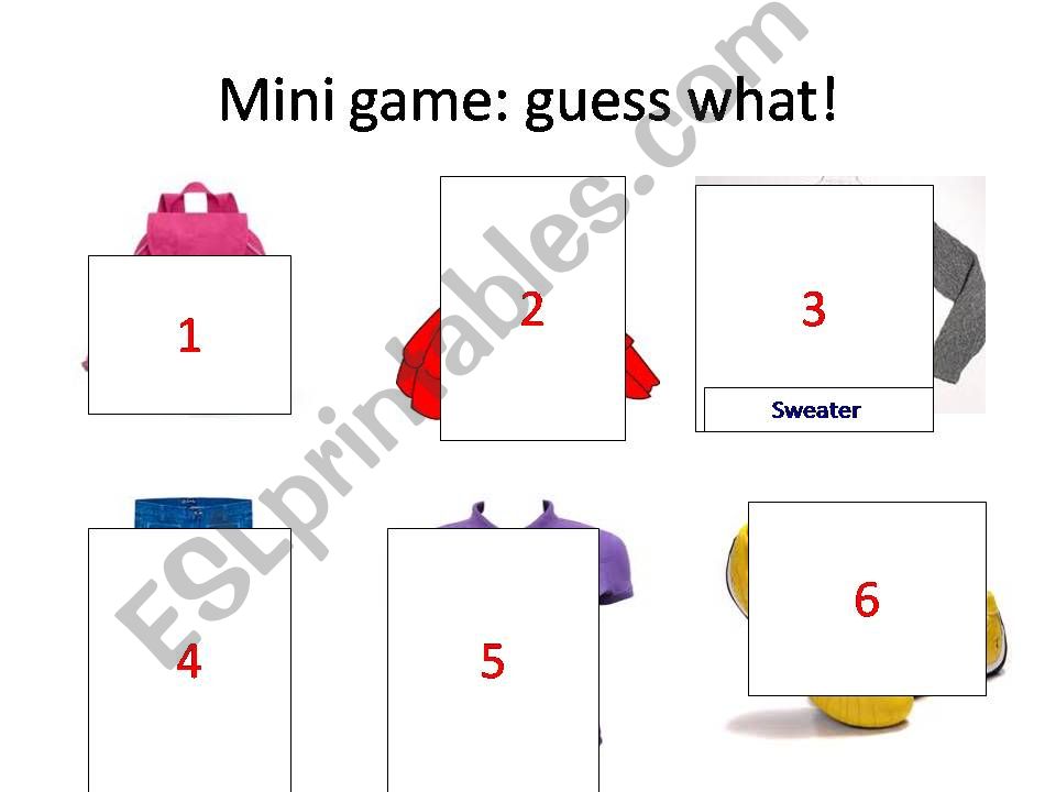 mini game powerpoint