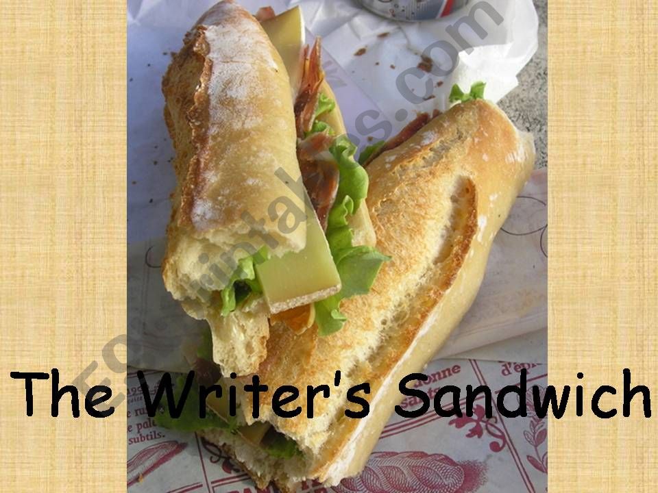 Essay Sandwich powerpoint