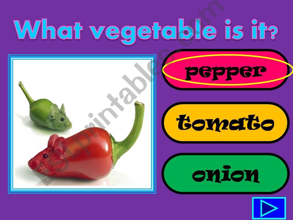 Vegetables Part 2 powerpoint