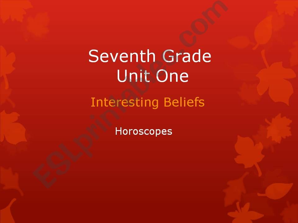 Personal Qualities powerpoint