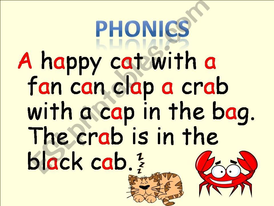 Phonics (vowels) powerpoint