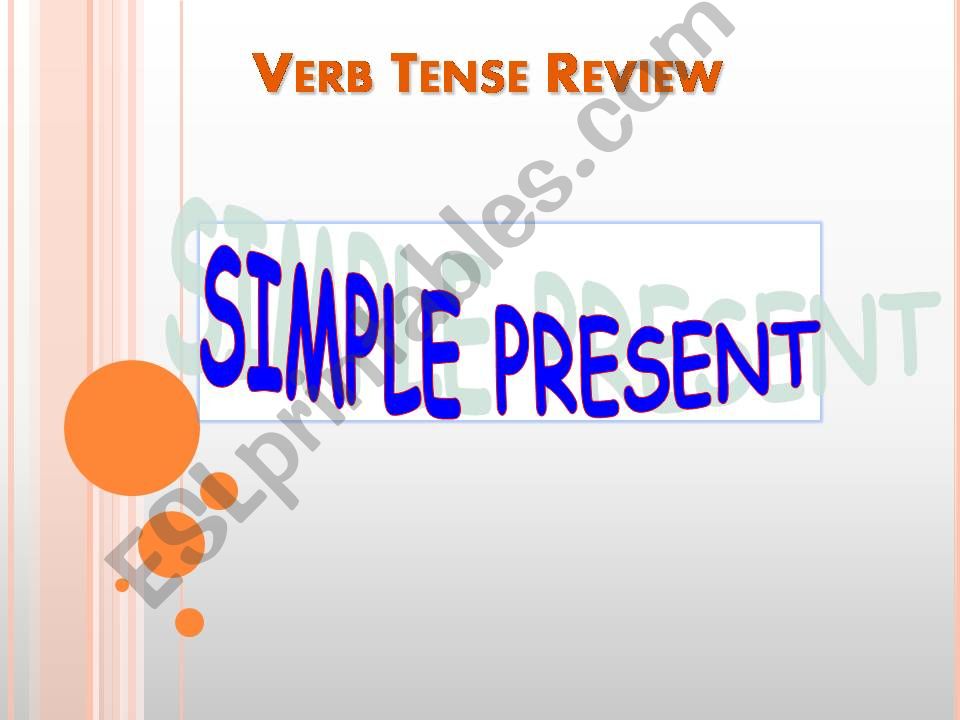 tense review powerpoint