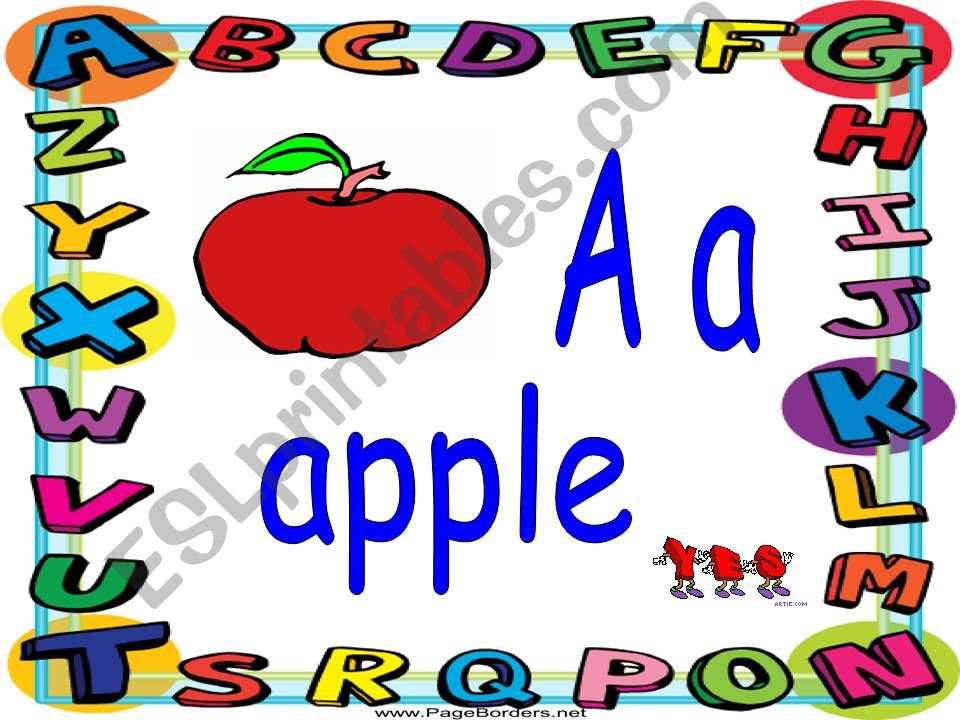 Alphabet game powerpoint