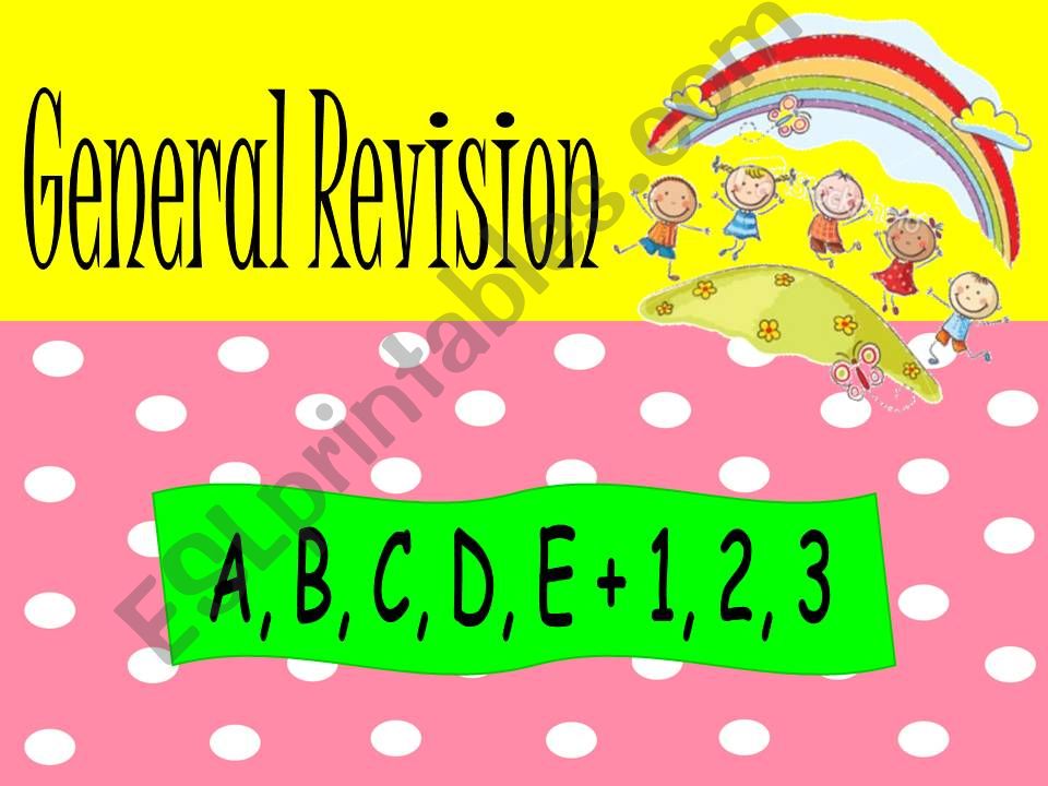 A - E + 123 games and revision