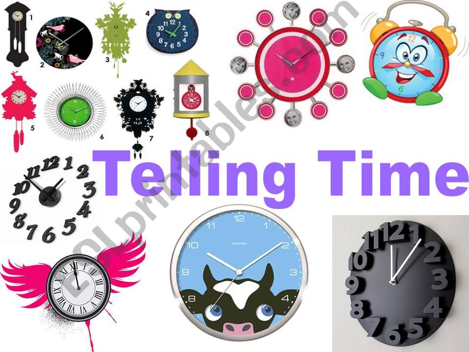 telling time powerpoint