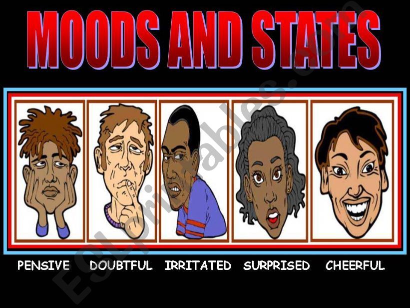 MOODS AND STATES (1-2) powerpoint