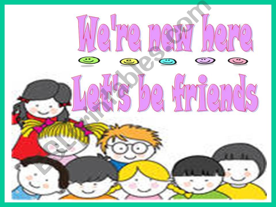 lets be friends-game powerpoint