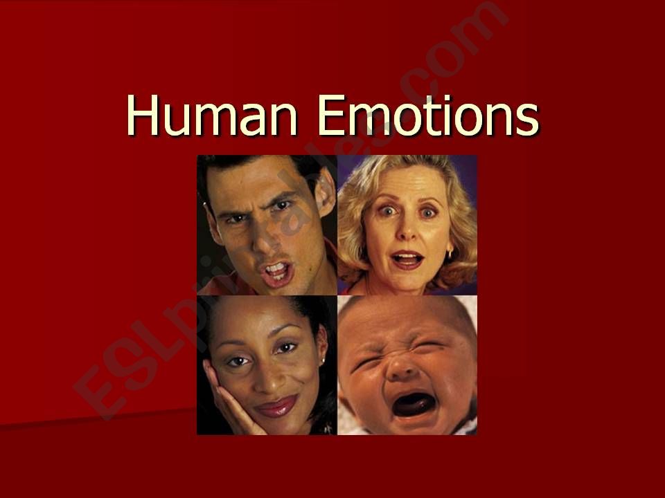 Human Emotions powerpoint