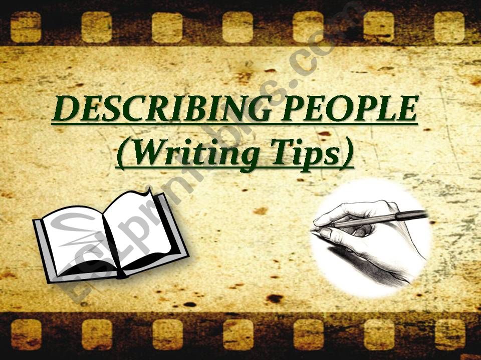 Describing People Part I powerpoint