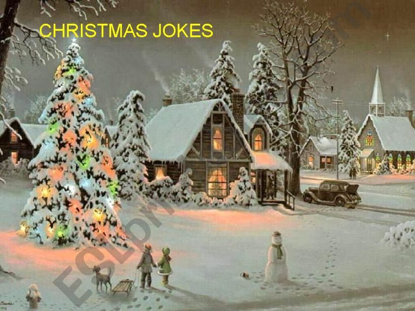 christmas jokes powerpoint