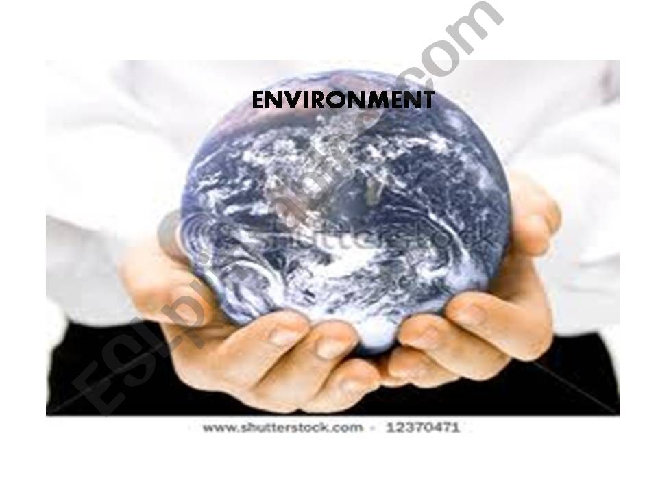 environment conversation powerpoint
