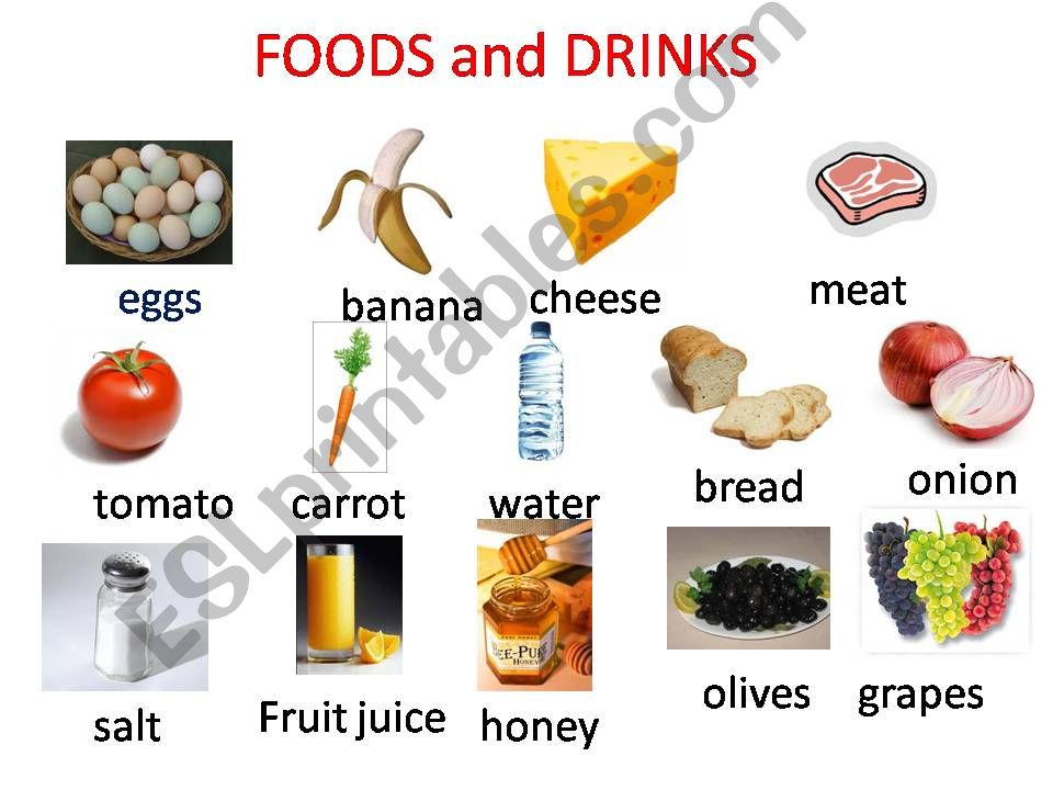 food and drink powerpoint