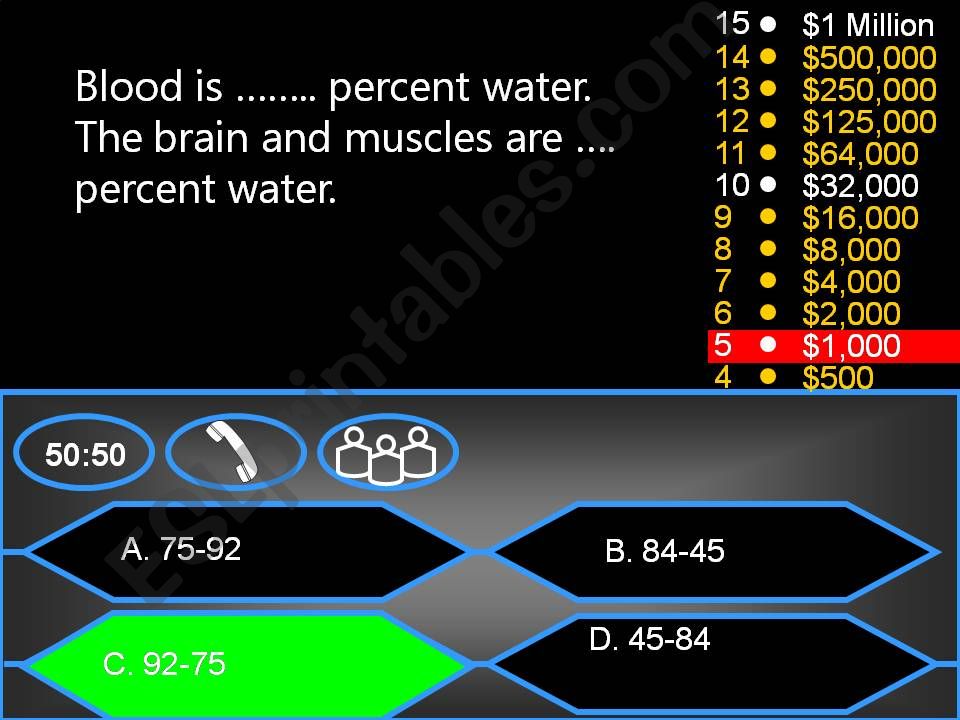 who wants to be a millionaire powerpoint