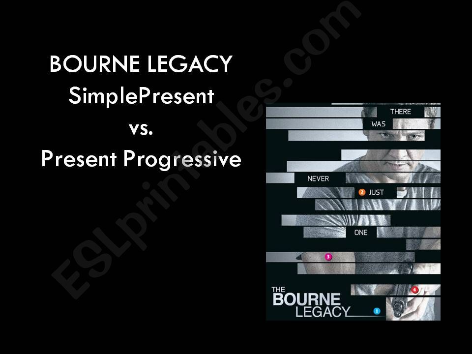 The Bourne Legacy powerpoint