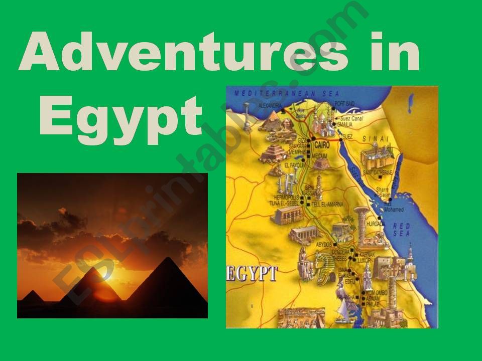 Egypt Vocabulary Presentation powerpoint