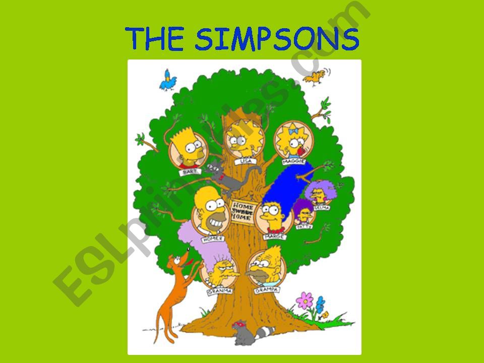 Simpsons abilities powerpoint