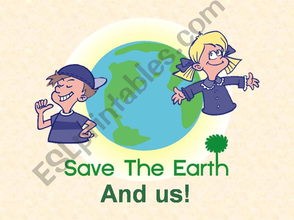 Saving Earth And Our Wellbeing