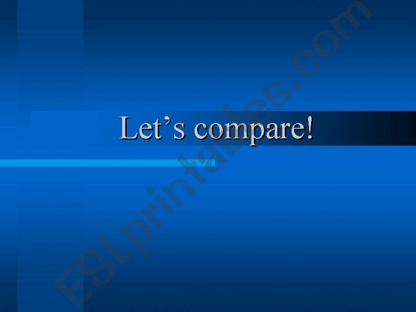 Comparison phrases powerpoint