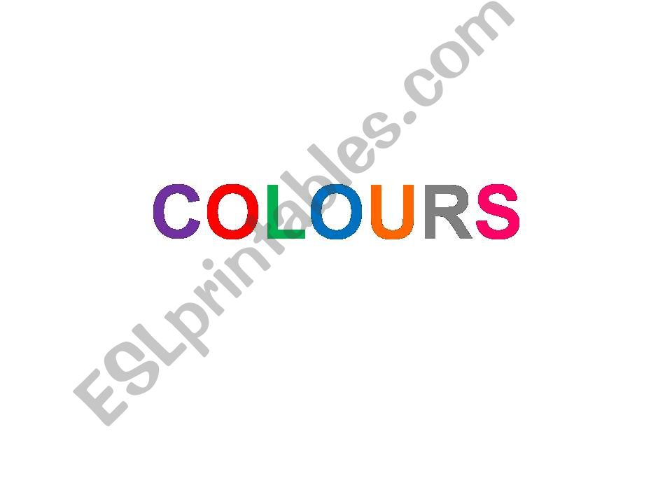 colours powerpoint