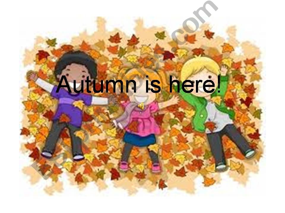 Autumn presentation powerpoint