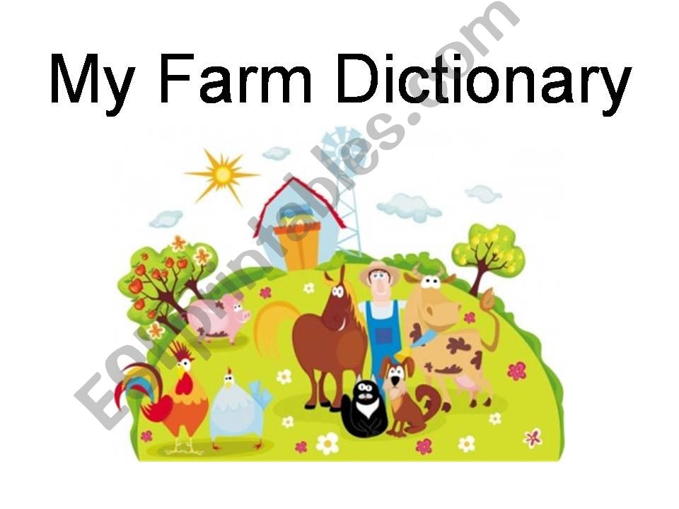 My Farm Dictionary (part1) powerpoint