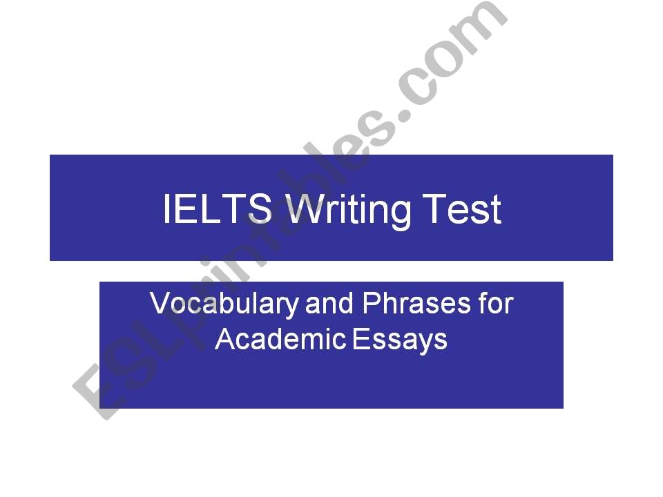 How to write more academic essays in IELTS