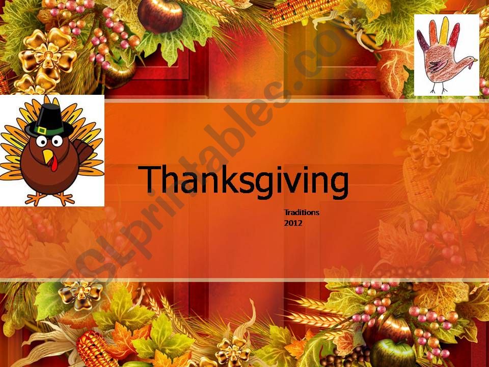 Part 1 Thanksgiving powerpoint