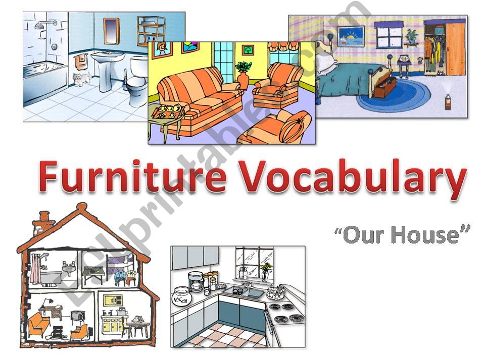 Furniture Vocabulary powerpoint