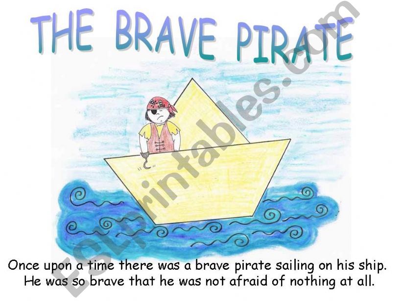 THE BRAVE PIRATE powerpoint
