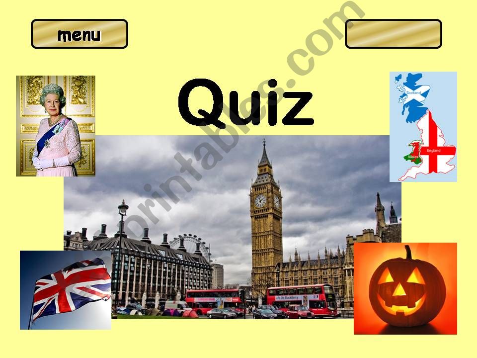 English Quiz powerpoint