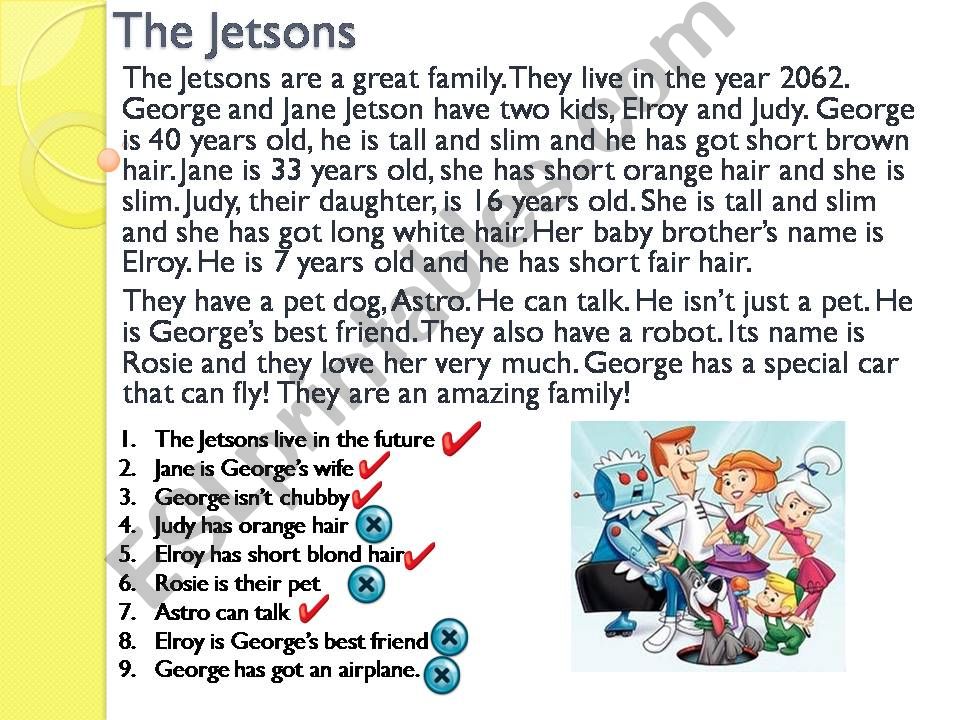 The Jetsons powerpoint