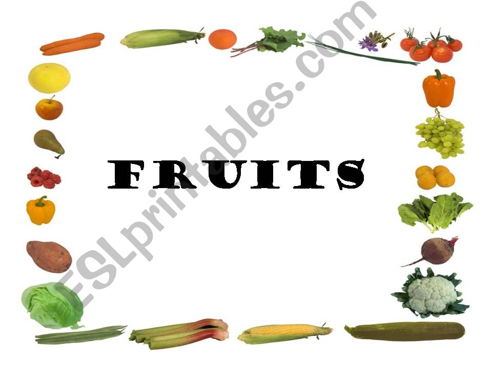 Fruit Salad powerpoint