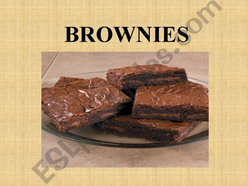 American Brownies Project powerpoint