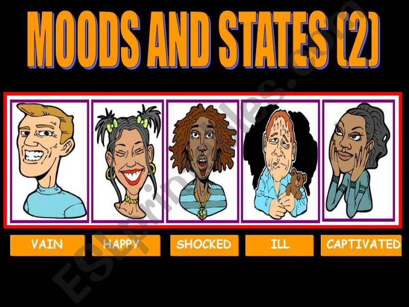 MOODS AND STATES (2-2) powerpoint