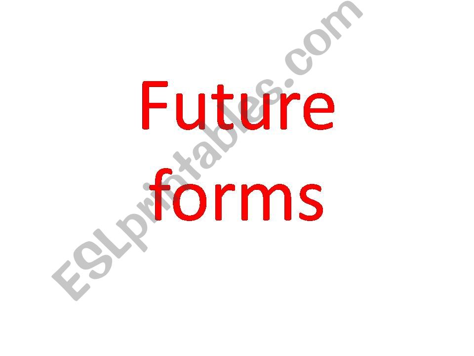 future forms powerpoint