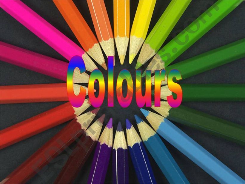 Colours and position of adjectives
