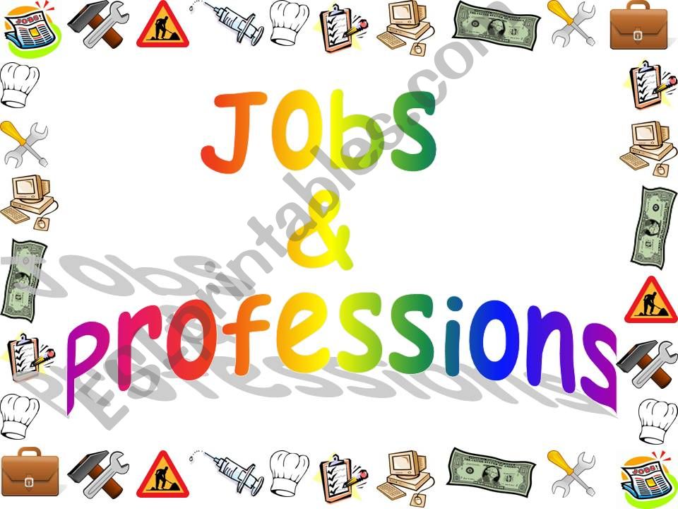 jobs and professions powerpoint