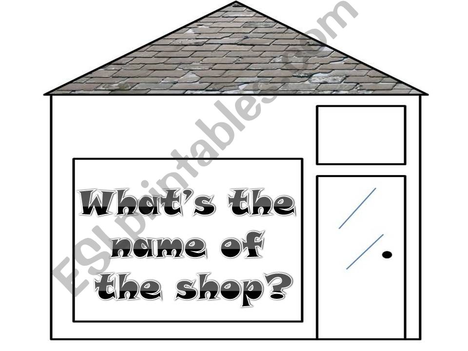 SHOPS powerpoint