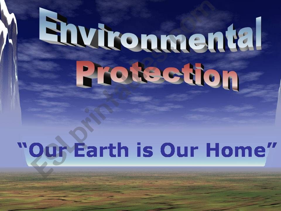 Environmental problems powerpoint