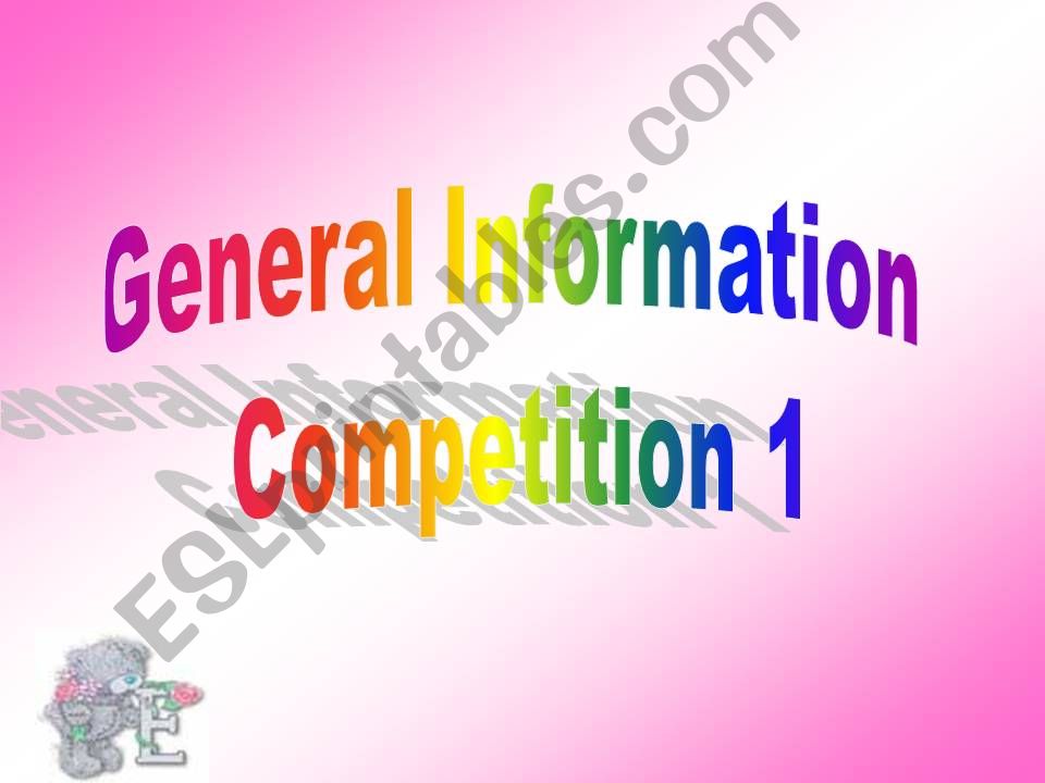 general information competition1
