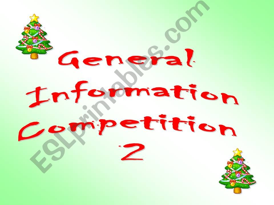 general information competition 2