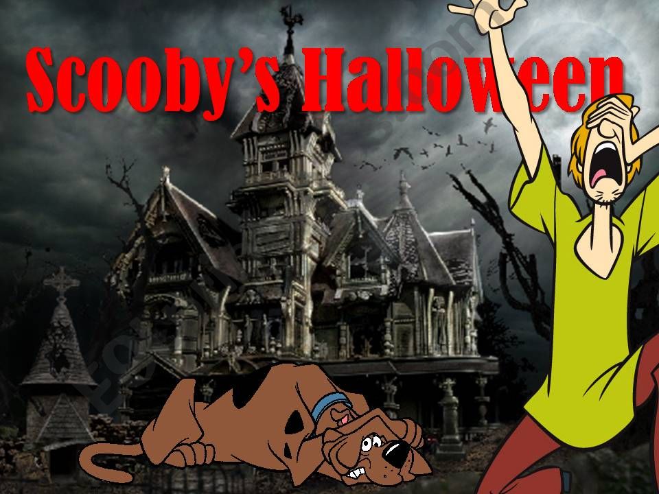 Scoobys Halloween part 1 powerpoint