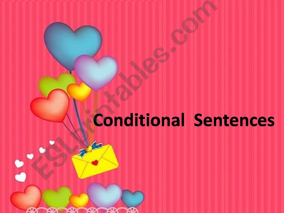 Conditional sentences powerpoint