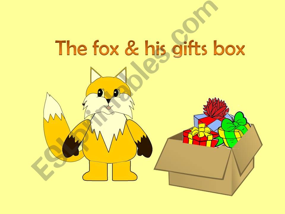 The fox Story powerpoint
